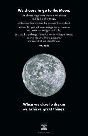 We choose to go to the Moon...