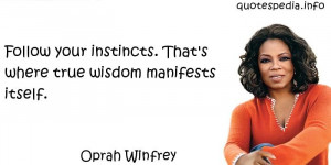 reflections aphorisms - Quotes About Wisdom - Follow your instincts ...