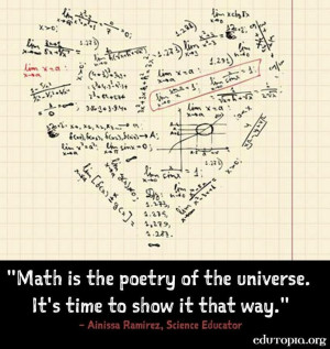 this inspiring math quote with your students.: Classroom Quotes, Math ...