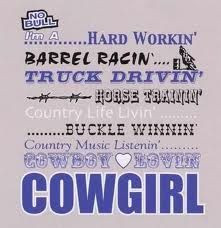 Cowgirl sayings