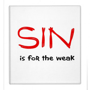 Christian sayings about sin binder