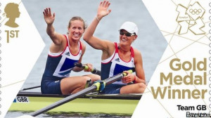 Royal Mail said the rowing pair were to appear on a stamp to mark ...