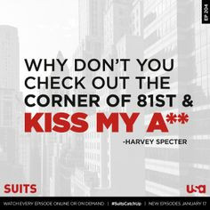 Suits Quotes Harvey, Suits Tv Quotes, Life, Harvey Specter Funny, Usa ...