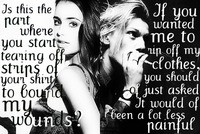 Mortal Instruments The Mortal Instruments Quote - Jace & Clary