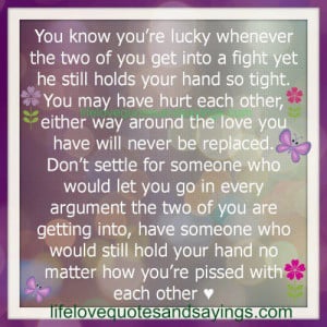 You may have hurt each other..