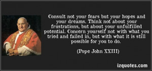 Pope John XXIII Quote