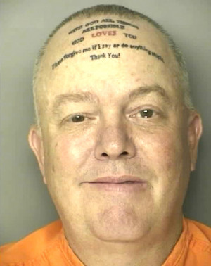 Worst tattoo ever found on Robert Norton Kennedy, a South Carolina man ...
