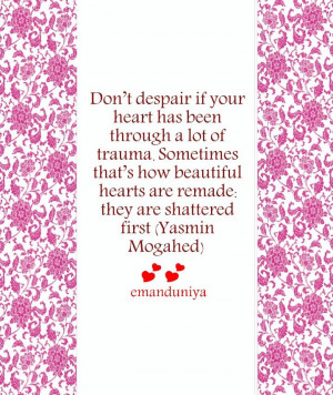 Don't Despair ..