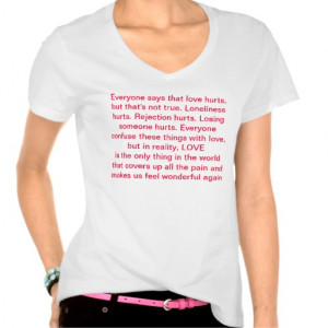 Love quotes T-shirt