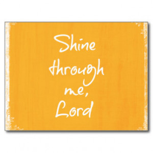 Inspirational Christian Quote Affirmation Prayer Postcard