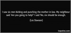 More Les Dawson Quotes