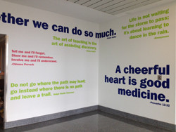 Wall of Inspirational Quotes Unveiled at Lehigh Valley Hospital ...