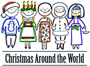 world clipart christmas around the world around the world at christmas ...