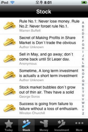 ... (Stock, Investment, Money, Business Quotes & Sayings) para iPhone