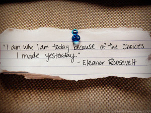 cute, eleanor roosevelt, quote, writing