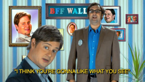 Tim Heidecker and Eric Wareheim promote the S'wallow Valley Mall's ...