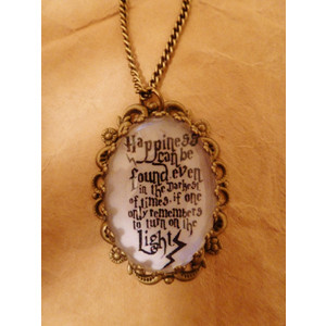 Harry Potter Dumbledore cameo quote necklaces, 9 to choose from :)