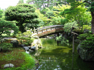De tuinen van Kyoto Gosho (Kyoto Imperial Palace).