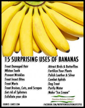 15 Surprising uses of Bananas !!!Beauty tips