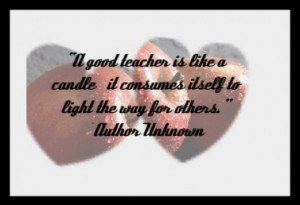 Teacher quote to print and frame