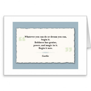 Inspirational Quote Note Card - Ripped Paper