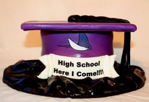 8th grade graduation cake.
