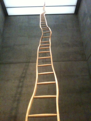 Ladder for Booker T. Washington by Martin Puryear