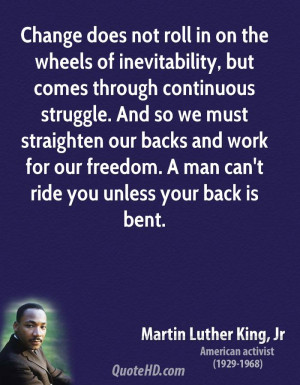 Martin Luther King, Jr. Work Quotes