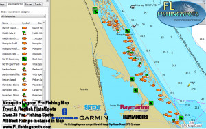 Boca Grande Fishing Map