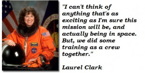 Laurel Clark quote