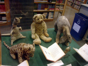 ... and featured in the Winnie-the-Pooh stories, with Eeyore on the right