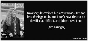 More Kim Basinger Quotes