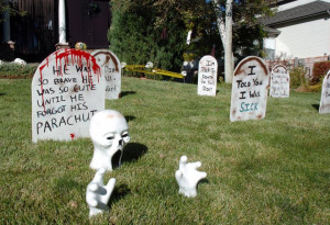 Funny Halloween Tombstones