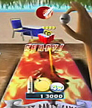 beer pong beer toss wii video games