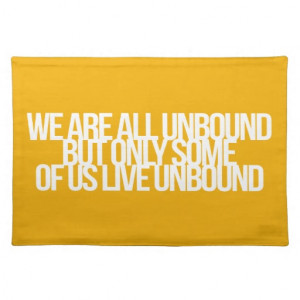 Inspirational and motivational quotes placemats