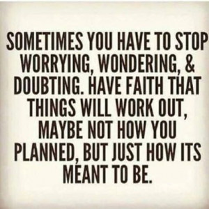 things will work out # quotes