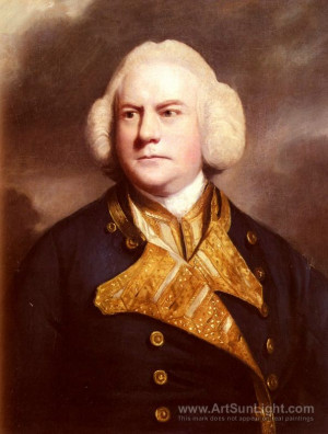 Title: Portrait Of Admiral Thomas Cotes (1712 - 1767)