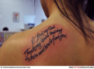 Christian Girl Tattoos - Bing Images