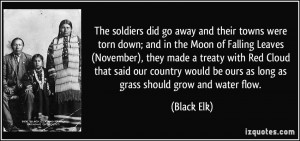 soldiers did go away and their towns were torn down; and in the Moon ...