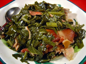 Crock Pot Collard Greens - Made this in the crock pot with a smoked ...