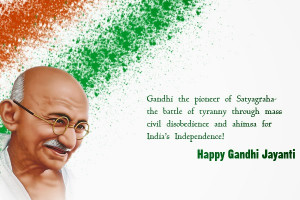 Mahatma Gandhi Quotes in English for Gandhi Jayanti