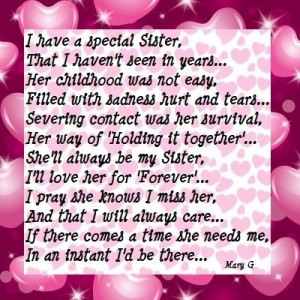 Sister | Inspirational Poems and Quotes, 400x400 in 96.2KB