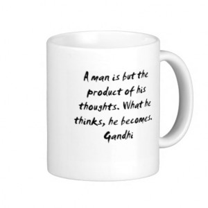 Gandhi Thoughts Coffee Mugs