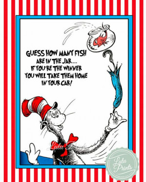 cat in the hat party game candy in the jar