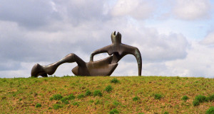 Sculpture on the Perry Green Grounds