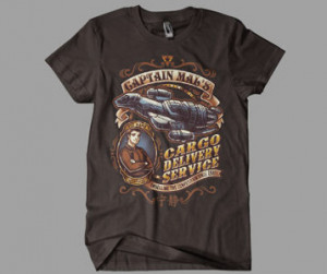 Captain Mal's Cargo Delivery Service T-Shirt - Firefly