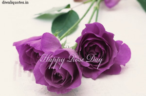 Happy Rose Day HD Wallpaper of Darl Lavender Roses