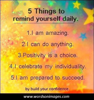 Daily affirmation quotes