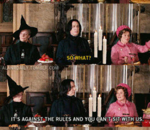 Harry Potter Mean Girls??? HAHA.