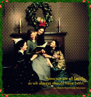 Marmee March]: I fear you would have a long engagement, three or four ...